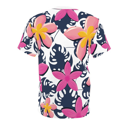 Men T-shirt - Colorful Pattern - Flower