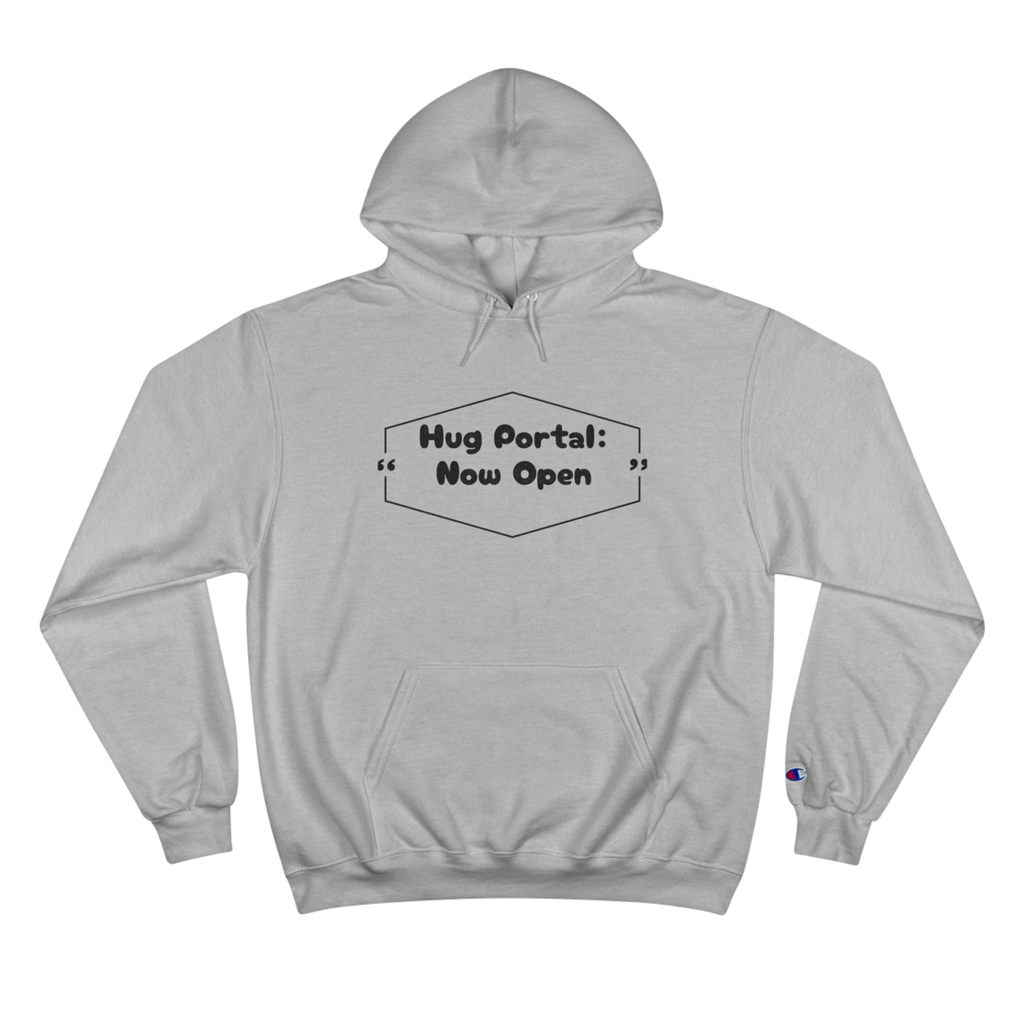 Funny Champion Hoodie (Unisex) - Hug Portal