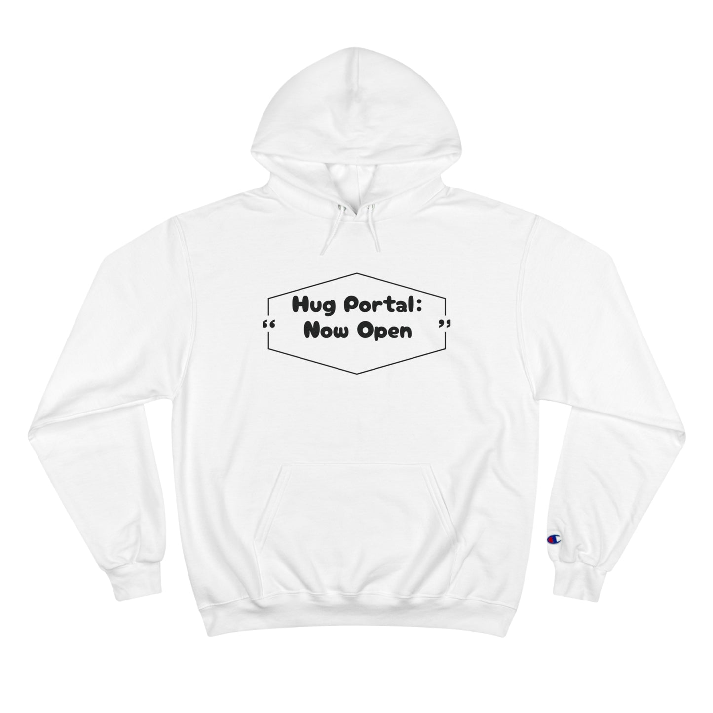 Funny Champion Hoodie (Unisex) - Hug Portal