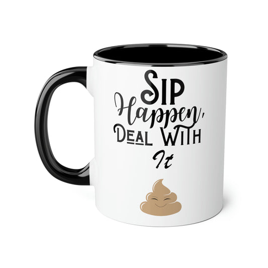 Funny 11oz Mugs - Sip happens