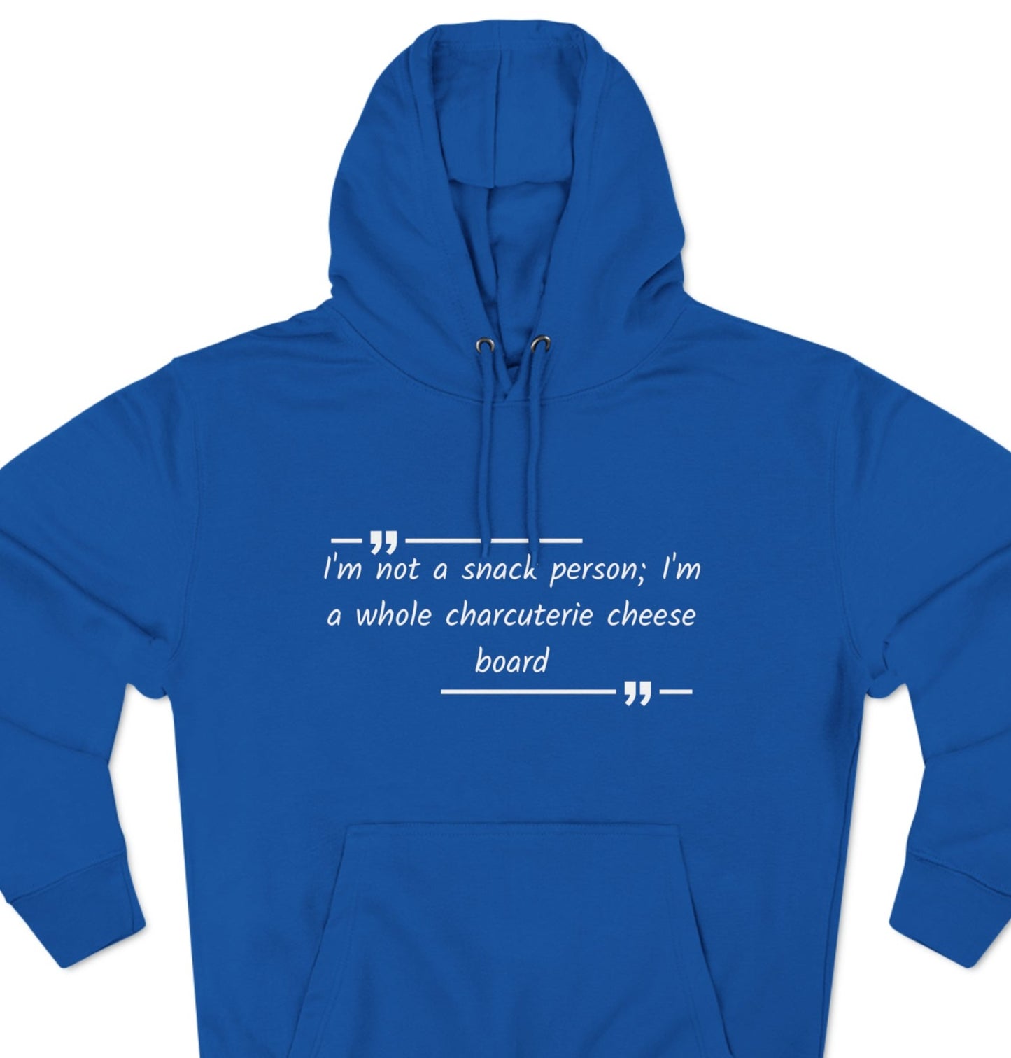 Cozy Hoodie (Unisex) : Snack Charcuterie Cheese person