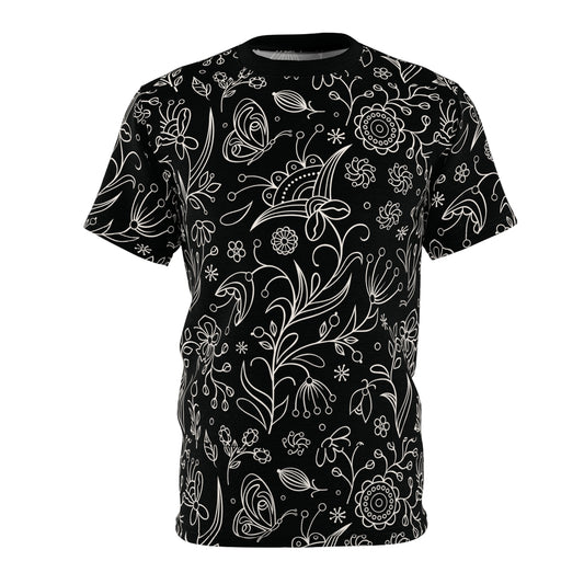 Men T-shirt - Colorful Pattern - Flower