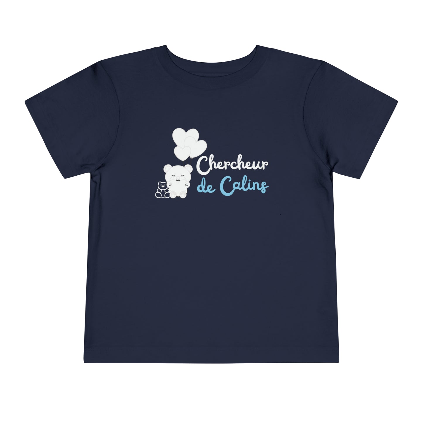 Collection de t-shirts amusants pour tout-petits : Chercheur de Calins 