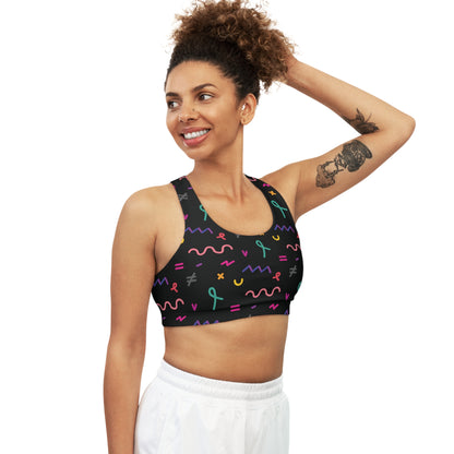 Motif Color Splash Sports Bra