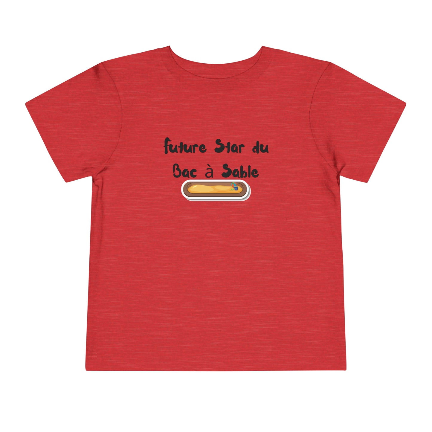 Collection de t-shirts amusants pour tout-petits : Star Bac a Sable 