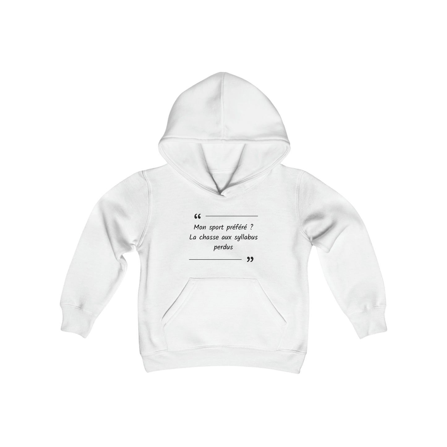 Youth Hoodie: Sport syllabus