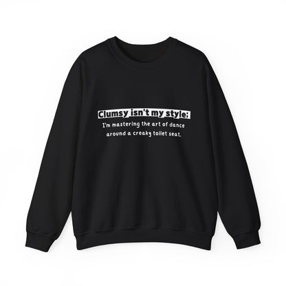 Unisex Sweatshirt - Clumsy toilet dance