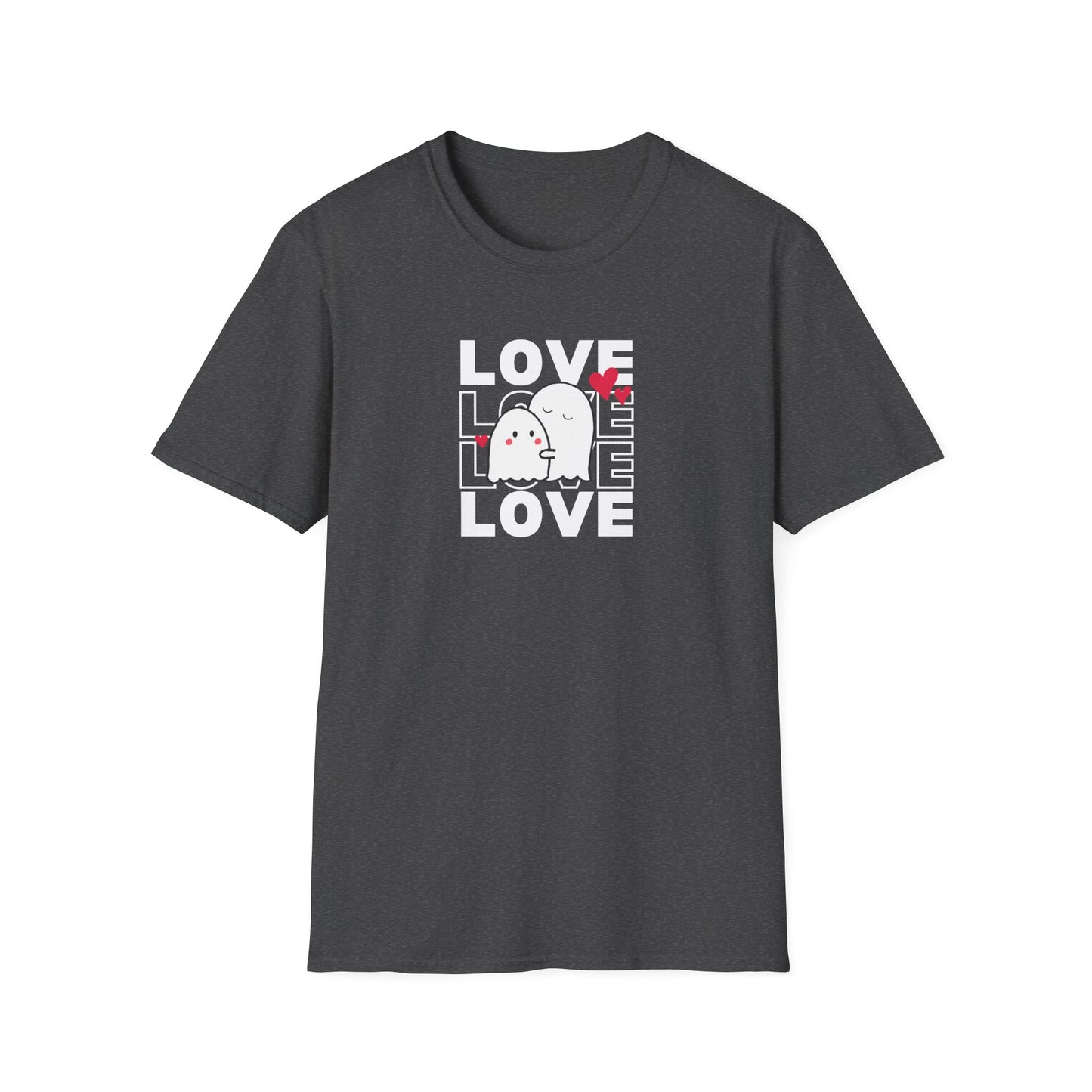 Funny Softstyle T-Shirt: Love Ghost