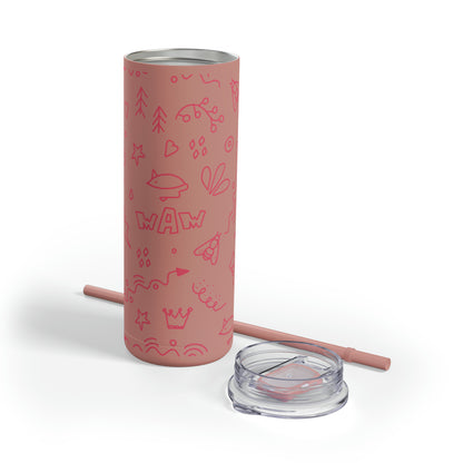 Motif Skinny Matte Tumbler, 20 oz