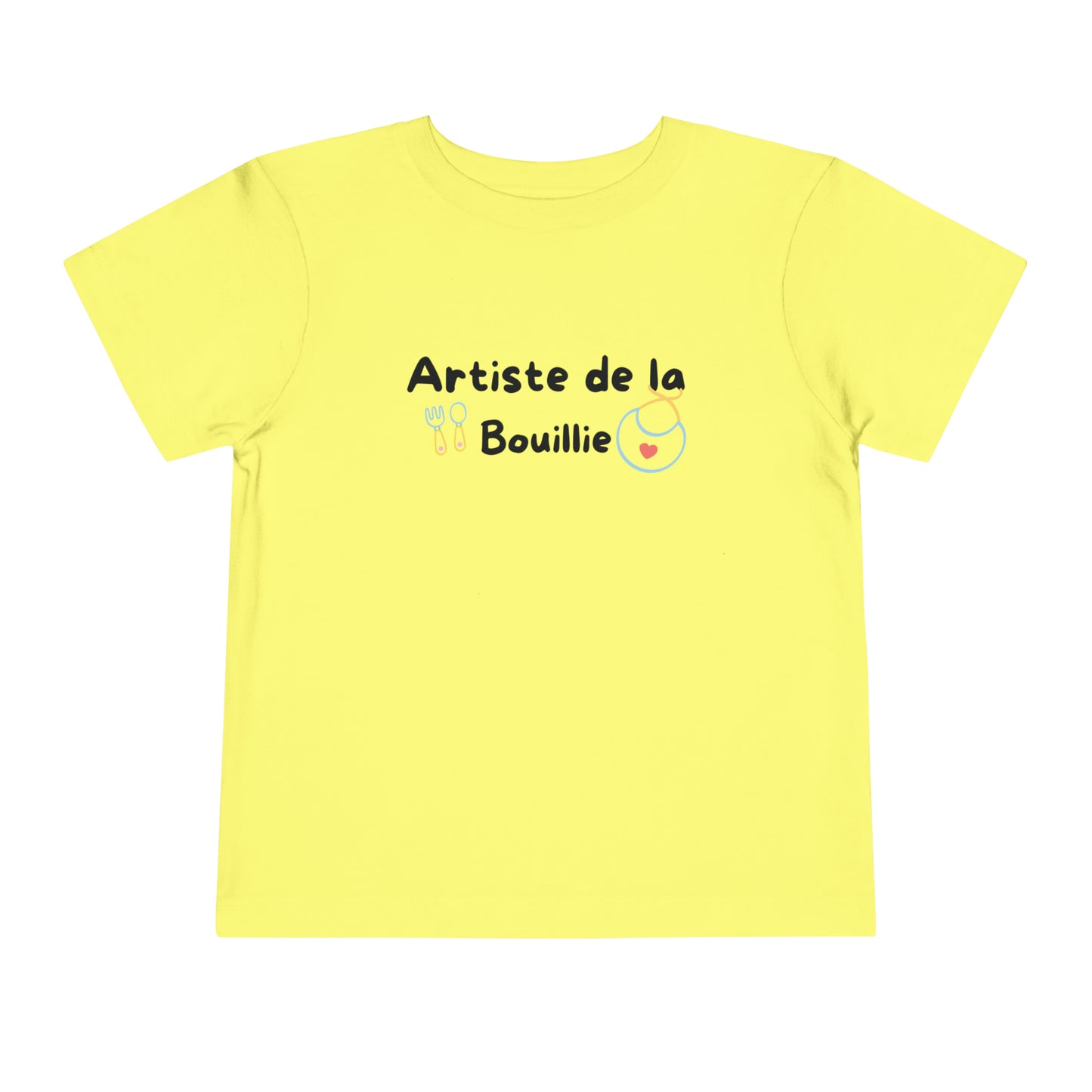 Collection de t-shirts amusants pour tout-petits : Artiste Bouillie 