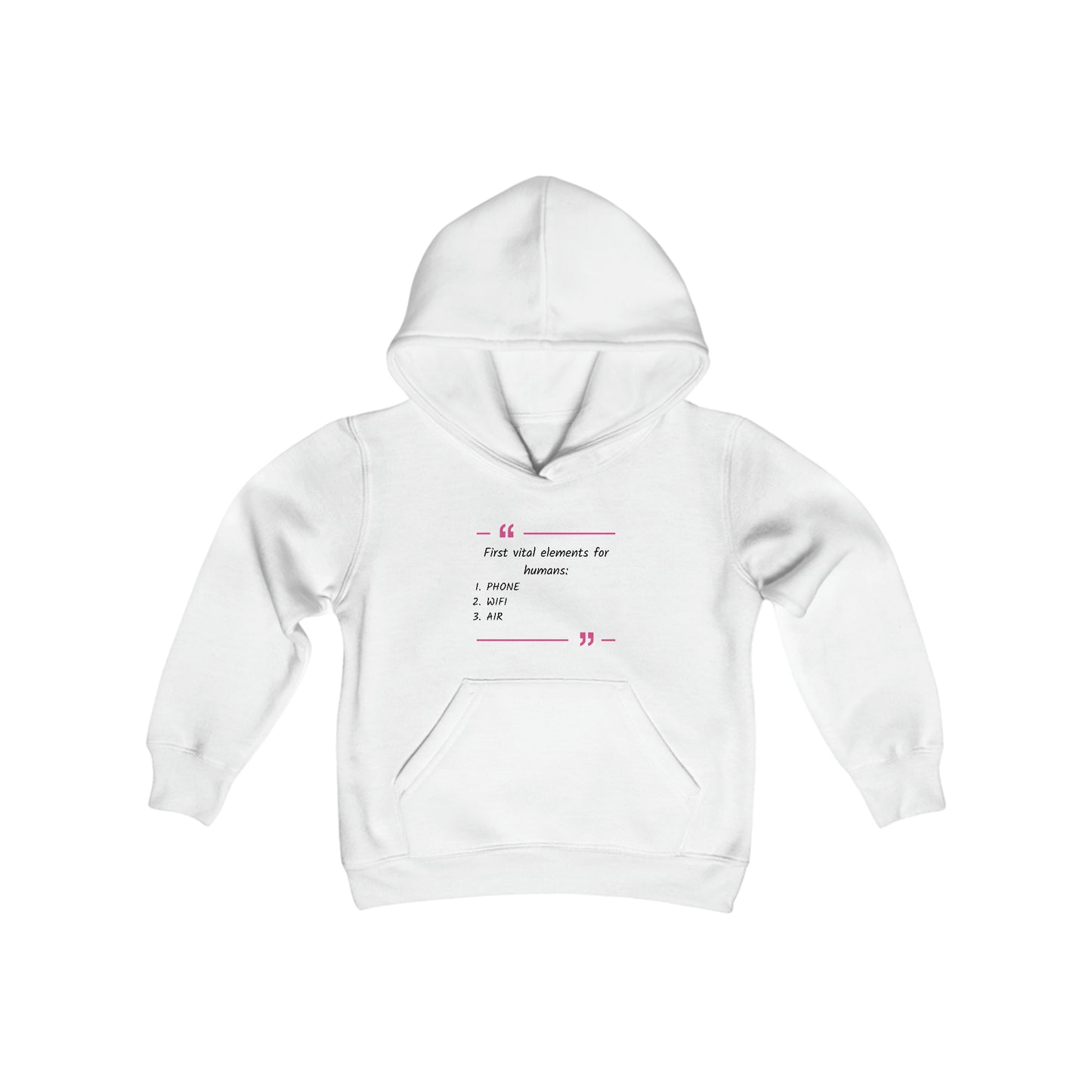 Youth Hoodie: Vital phone wifi