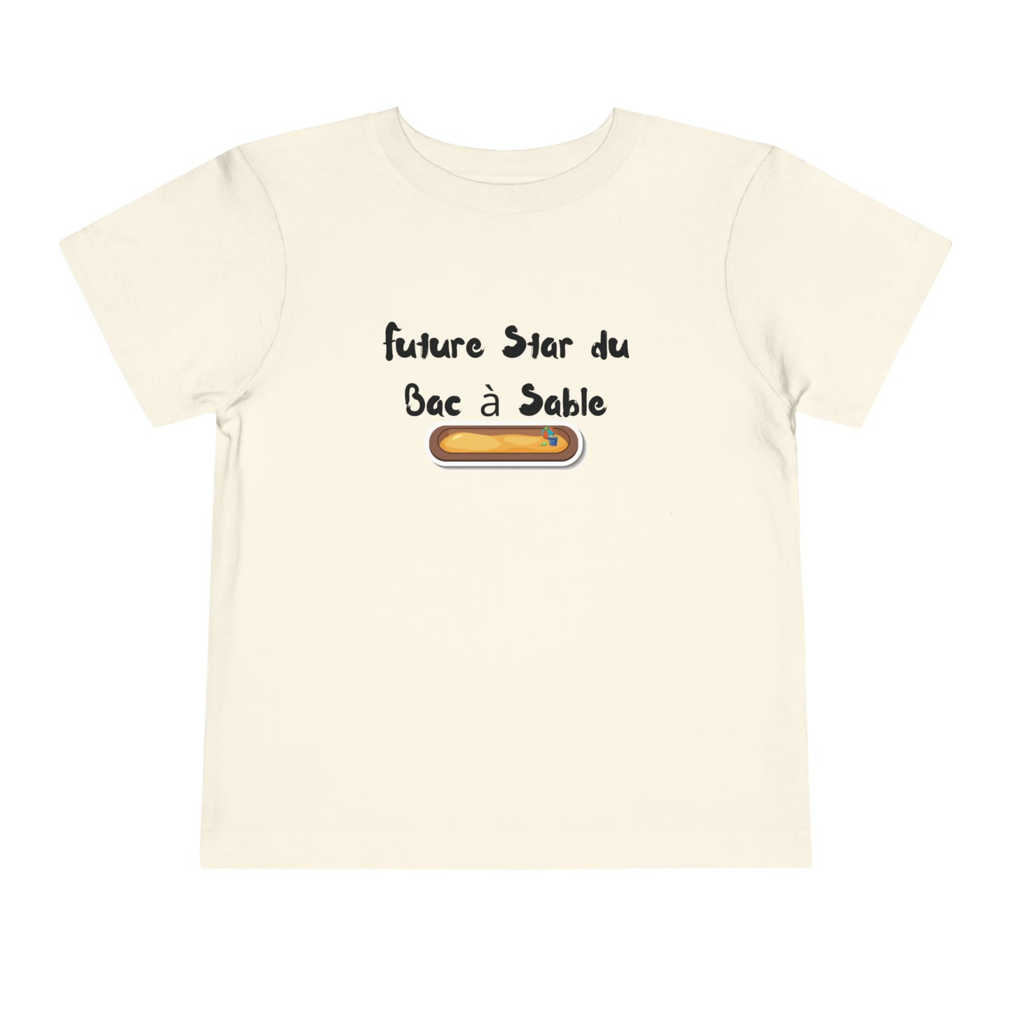 Collection de t-shirts amusants pour tout-petits : Star Bac a Sable 