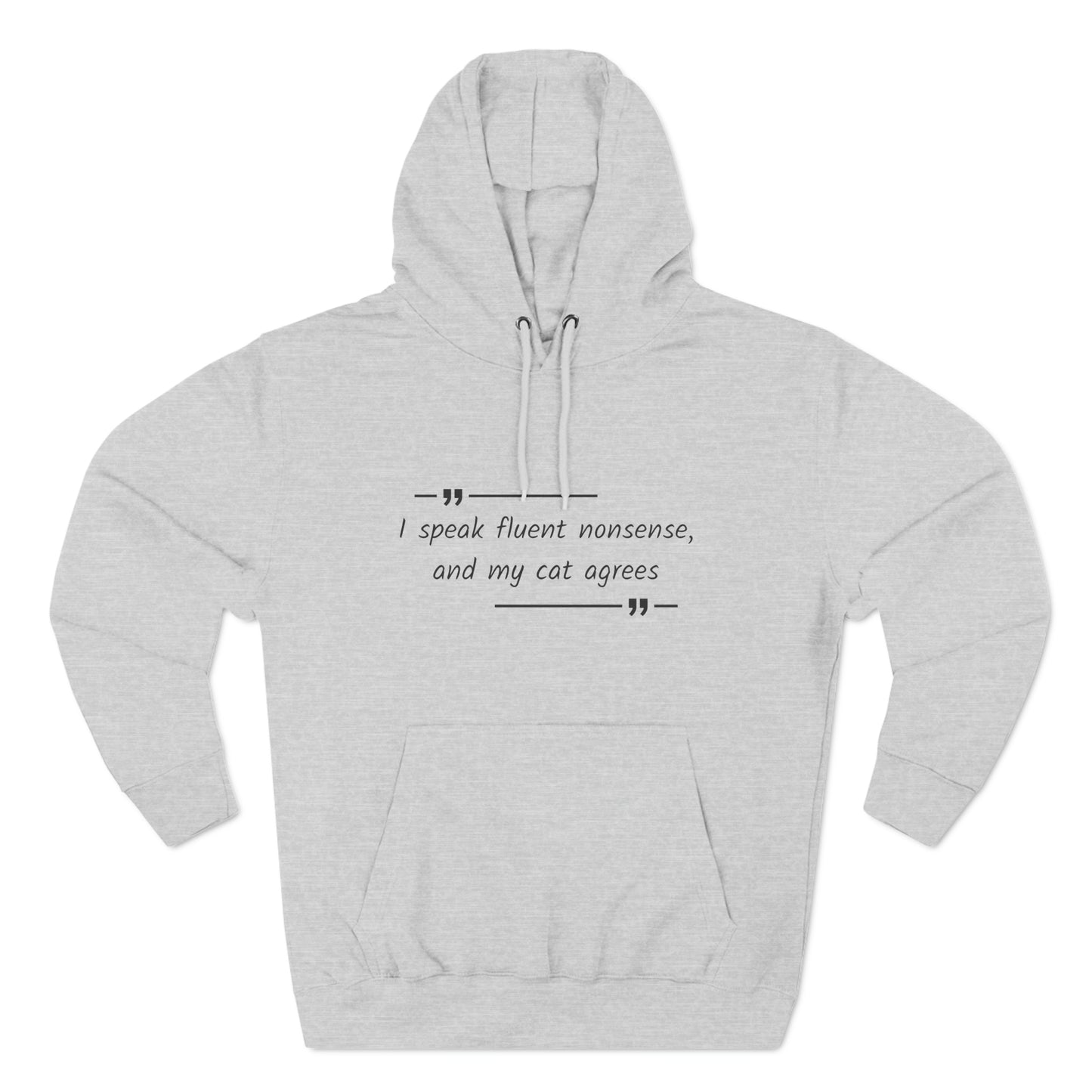 Cozy Hoodie (Unisex) : Fluent non-sens