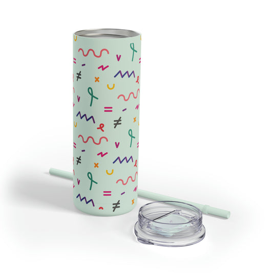 Motif Skinny Matte Tumbler, 20 oz