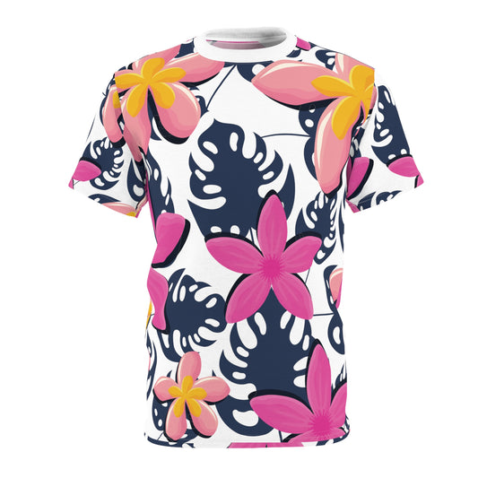 Men T-shirt - Colorful Pattern - Flower