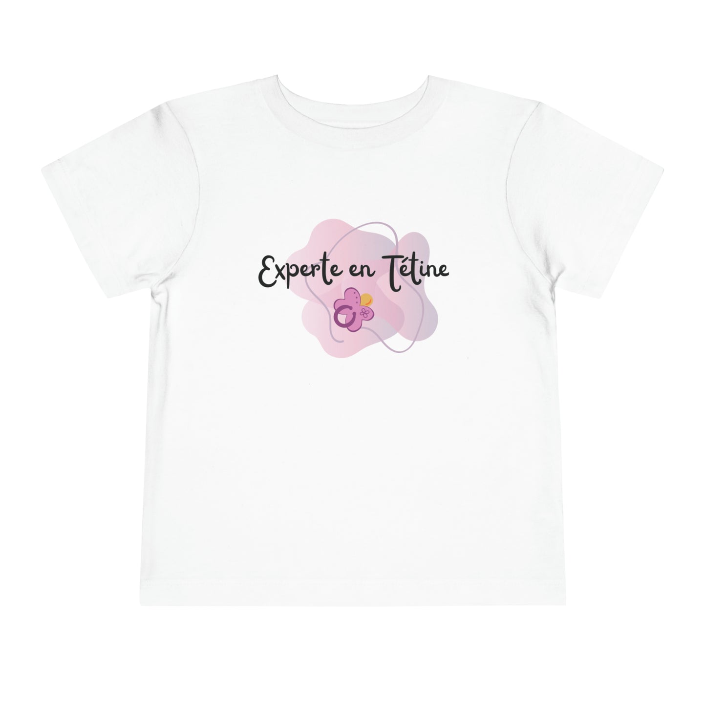 Collection de t-shirts amusants pour tout-petits : Experte en Tétine 