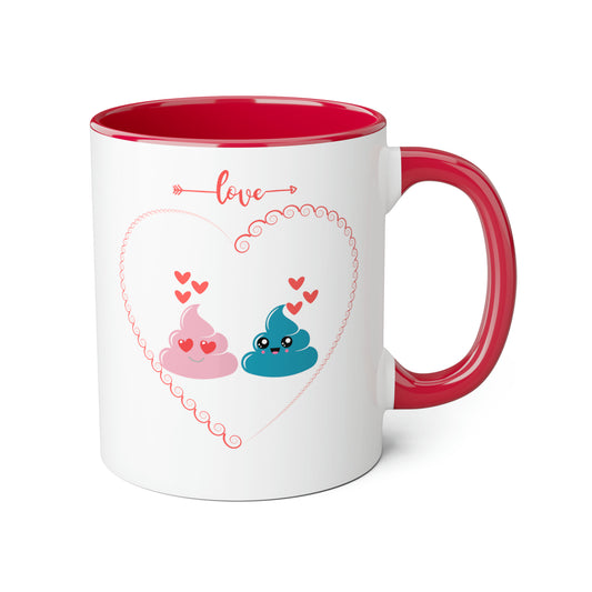 Funny 11oz Mugs - Love Story By Her