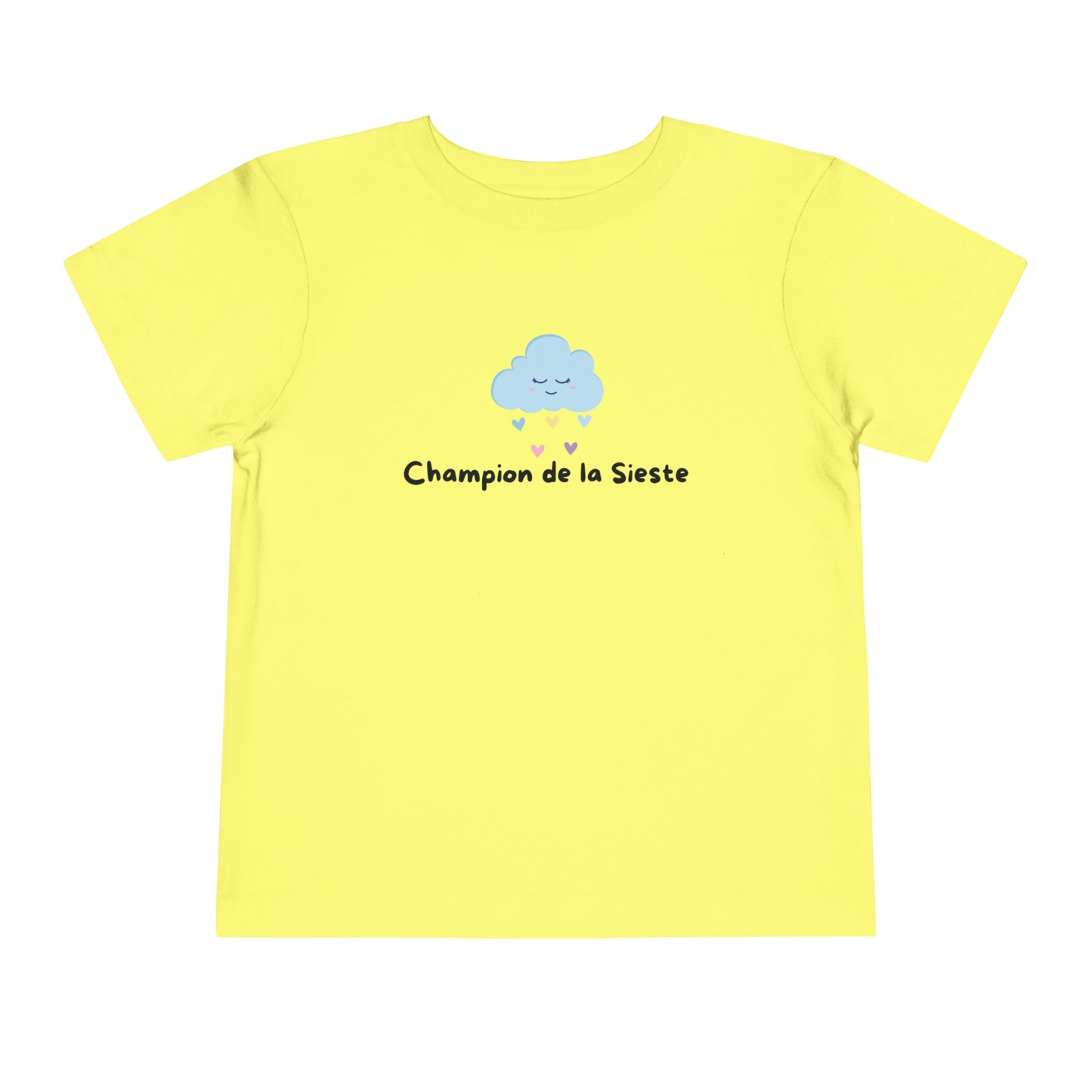 Collection de t-shirts amusants pour tout-petits : Champion de la Sieste 