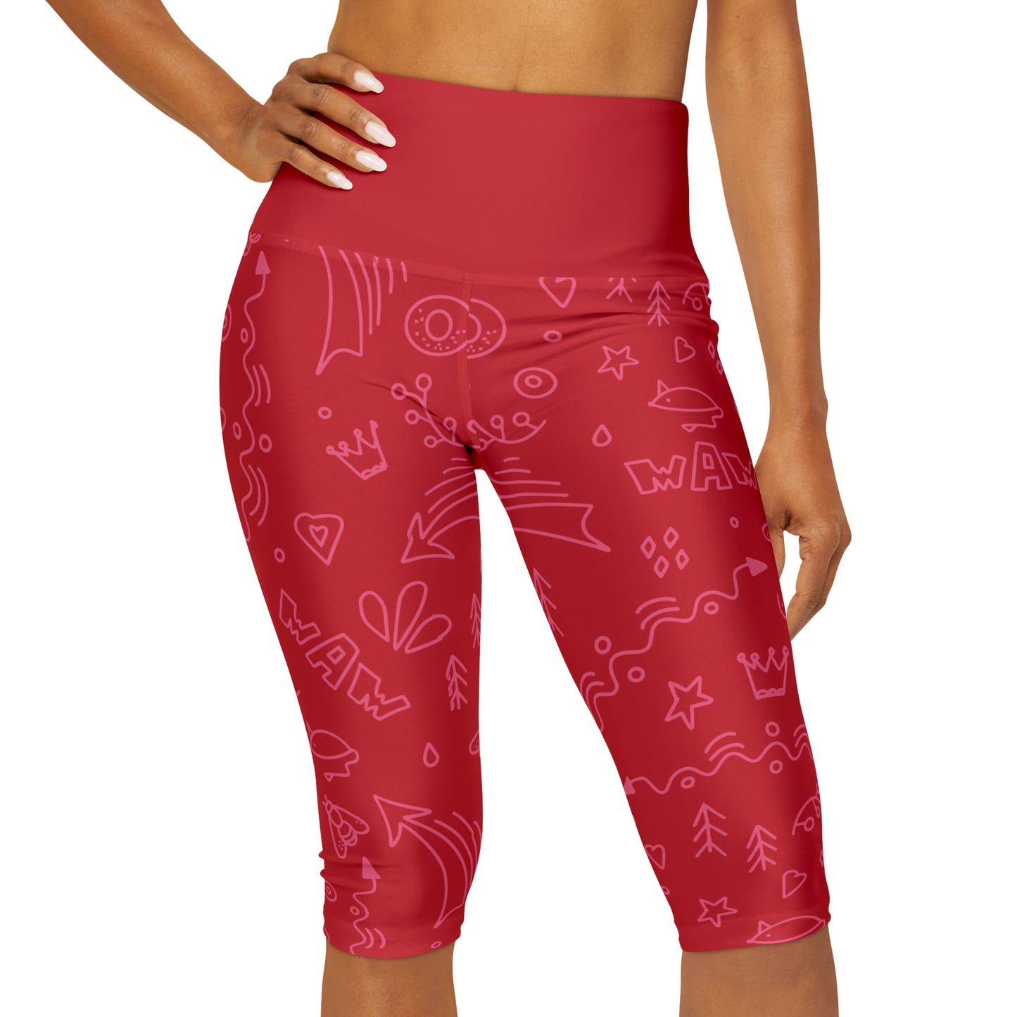 Zenful Yoga Motif Leggings