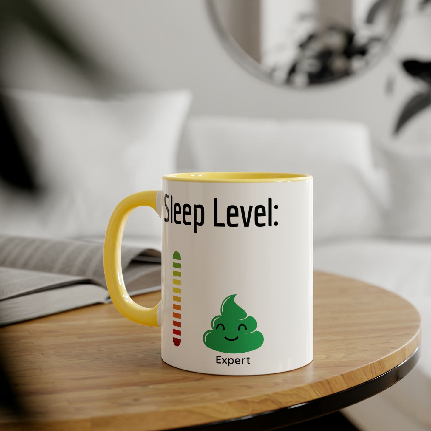 Funny 11oz Mugs - Sleep level expert