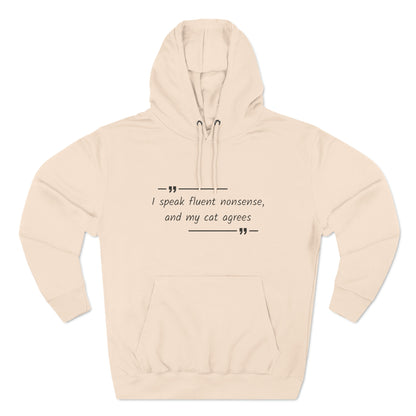 Cozy Hoodie (Unisex) : Fluent non-sens