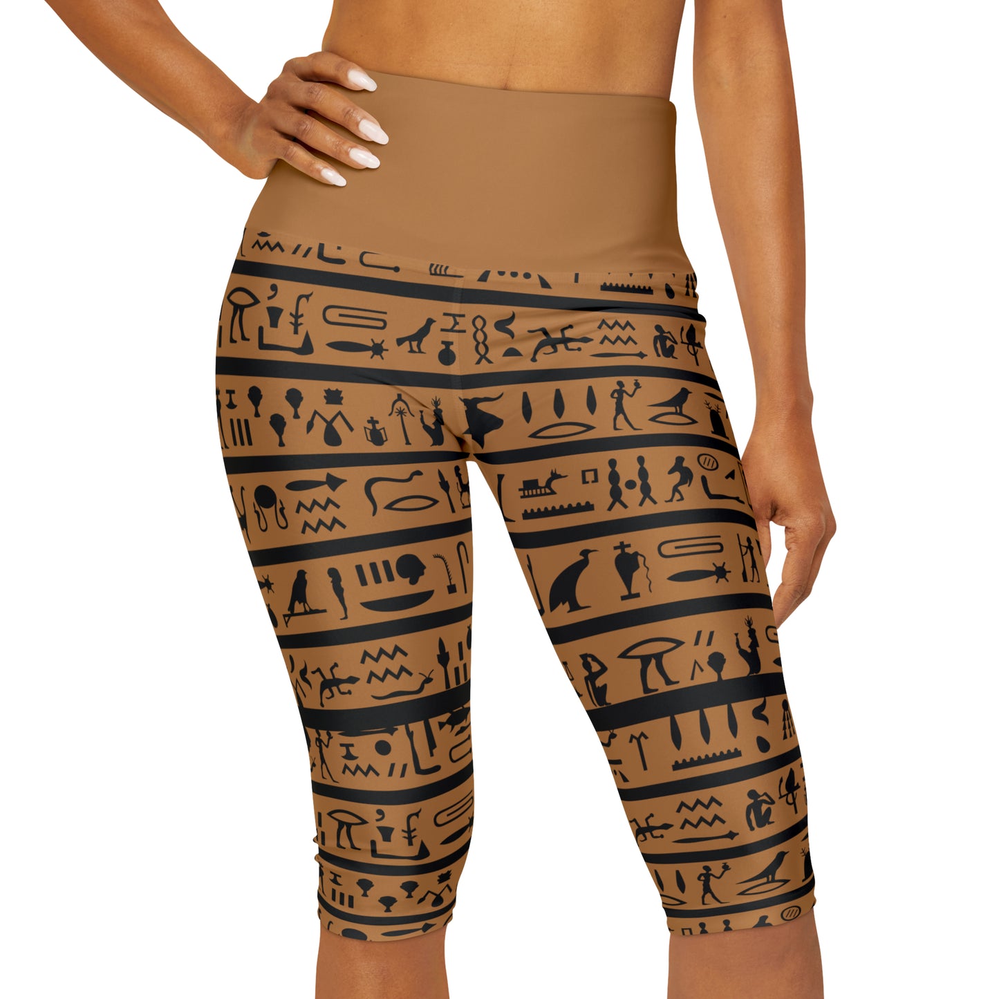 Zenful Yoga Motif Leggings