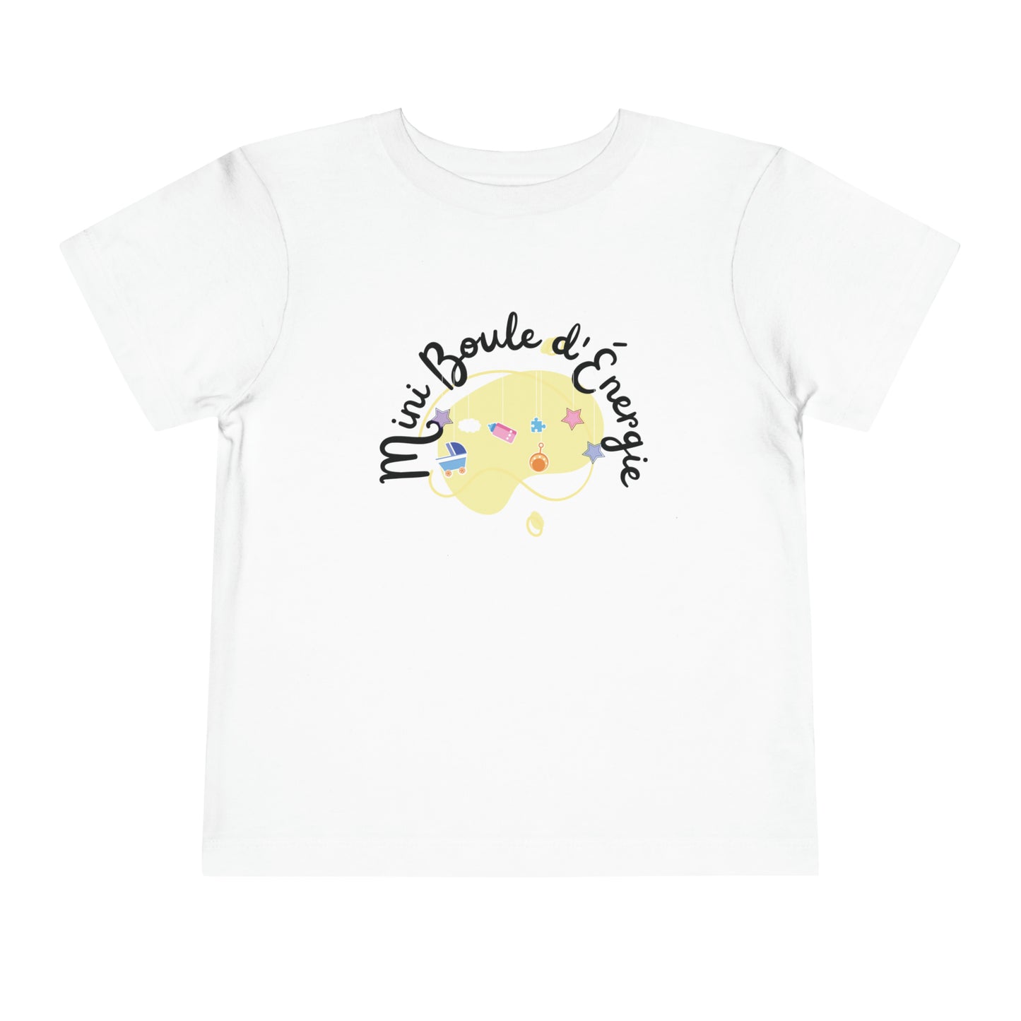 Collection T-Shirts Amusants pour Bébés : Mini Boule d'Energie 