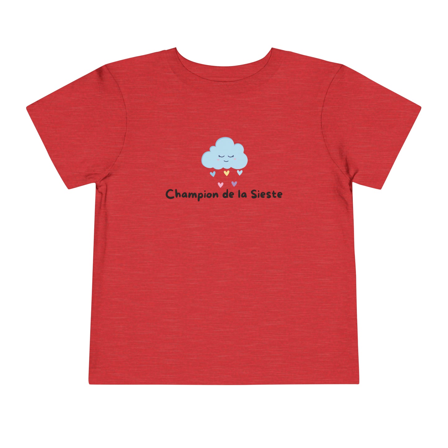 Collection de t-shirts amusants pour tout-petits : Champion de la Sieste 