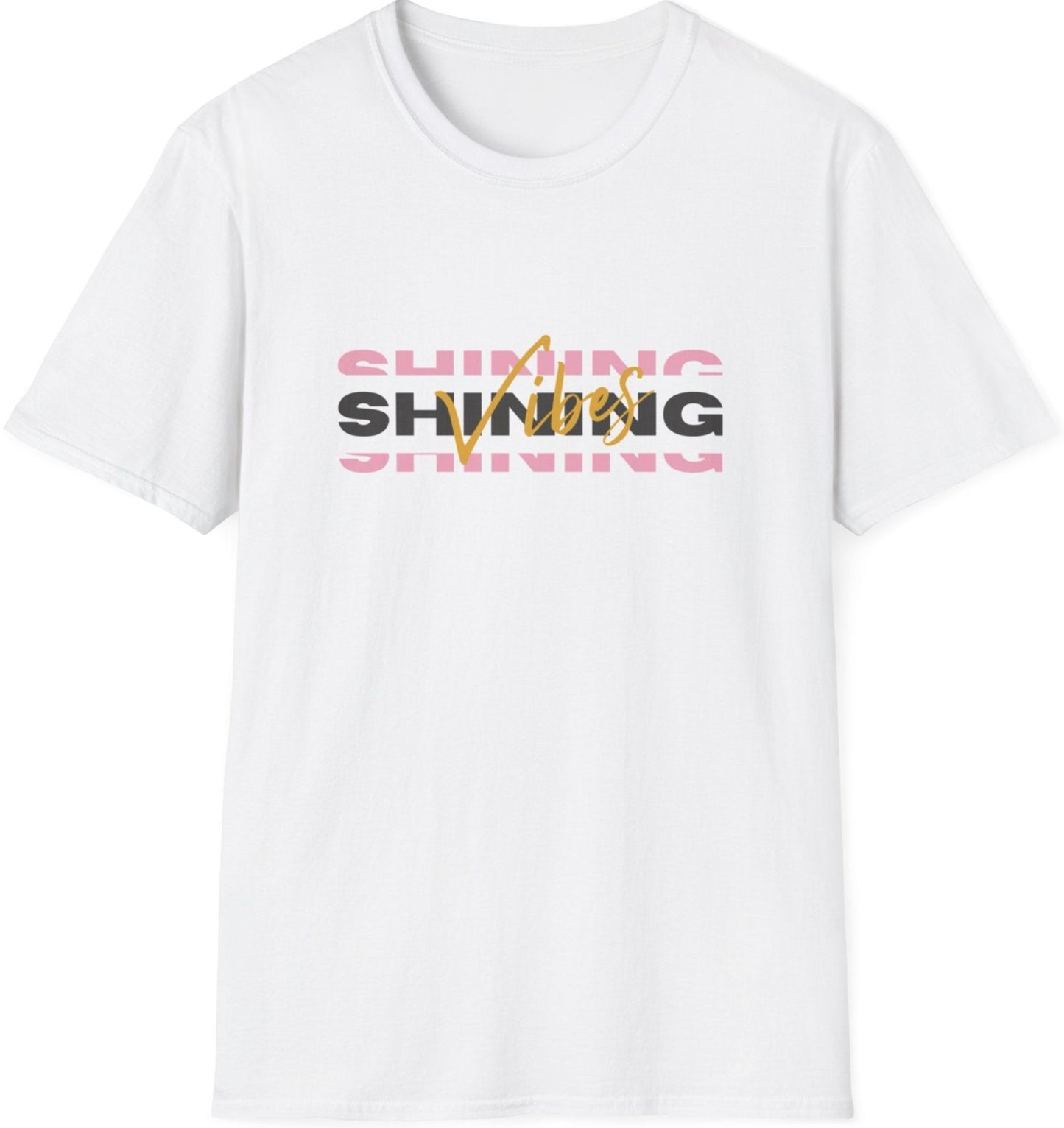 Softstyle T-Shirt: Shinning Vibes