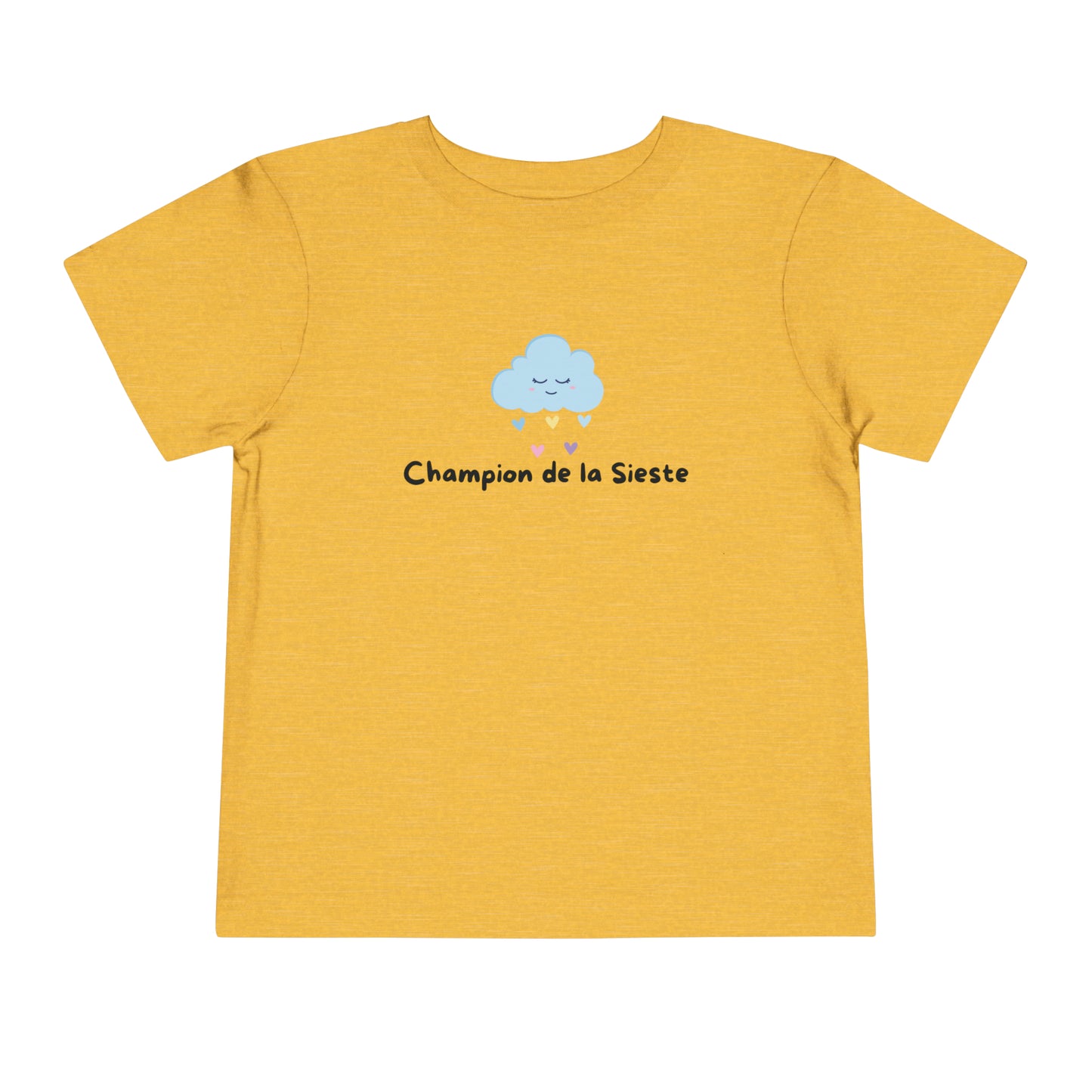 Collection de t-shirts amusants pour tout-petits : Champion de la Sieste 