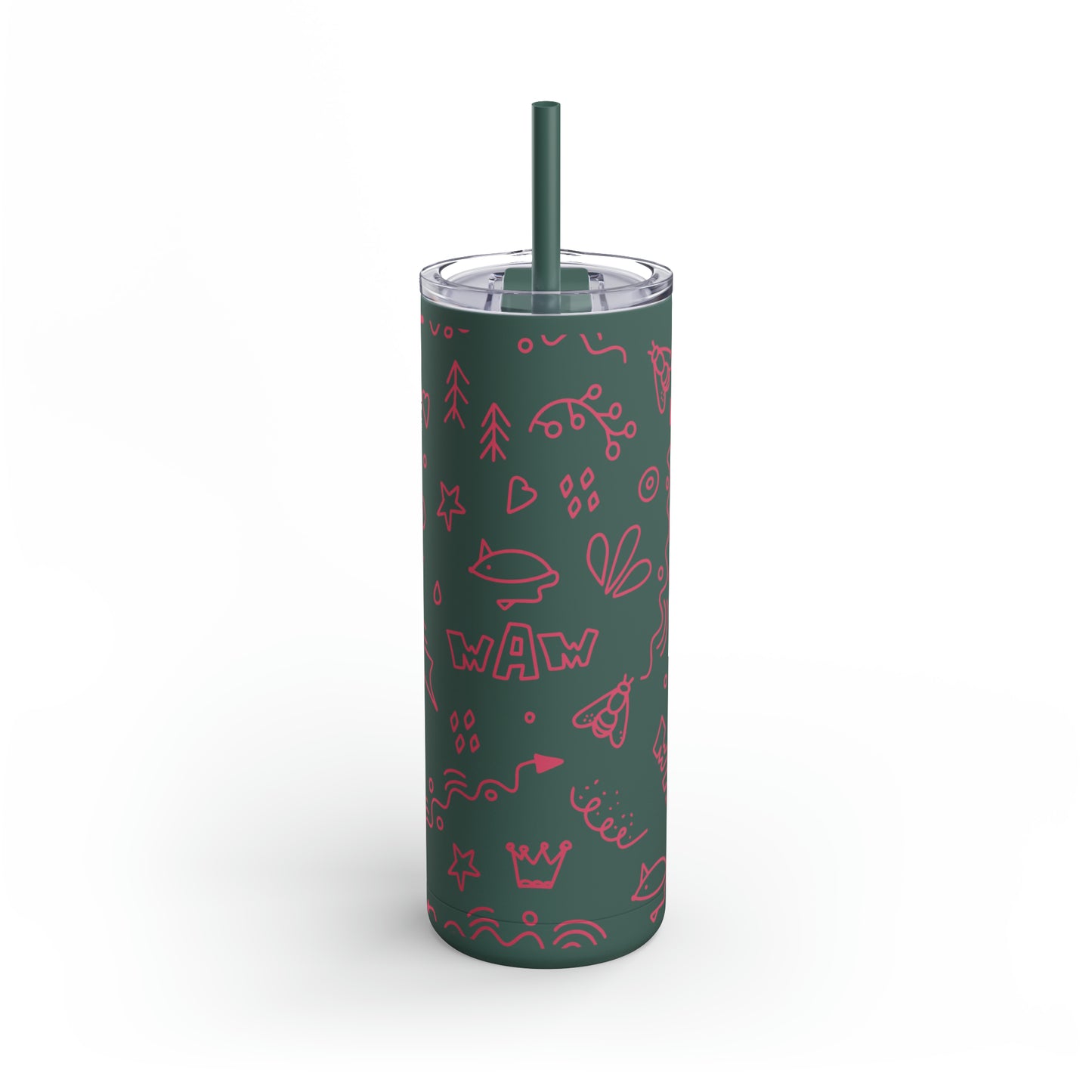 Motif Skinny Matte Tumbler, 20 oz