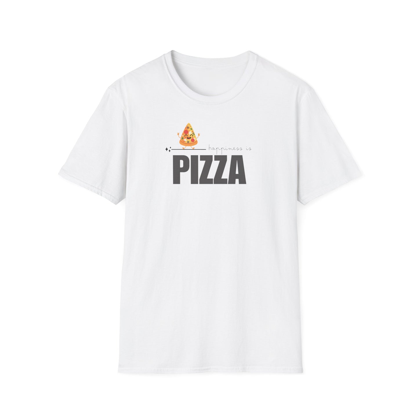 Funny Softstyle T-Shirt: Happiness Pizza