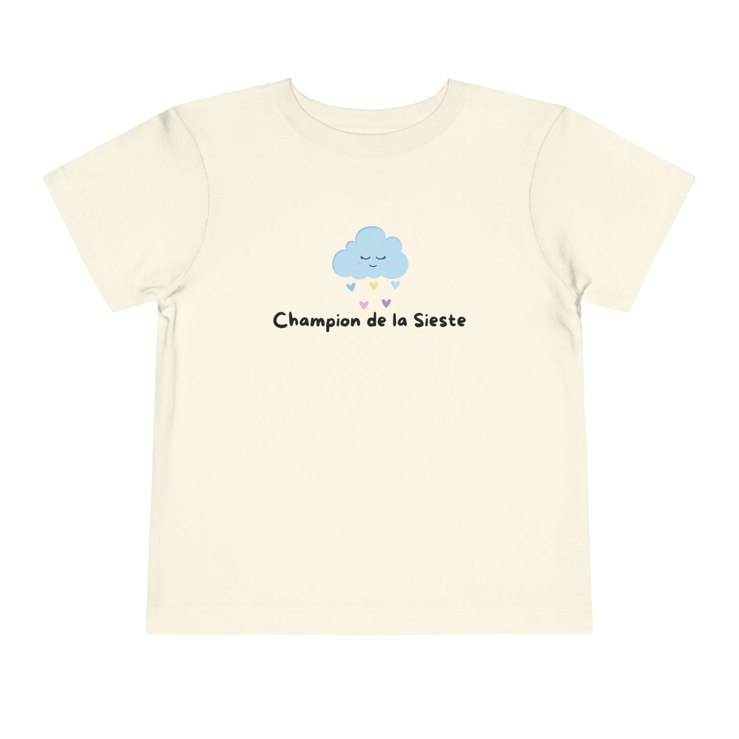 Collection de t-shirts amusants pour tout-petits : Champion de la Sieste 