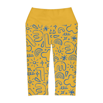 Zenful Yoga Motif Leggings