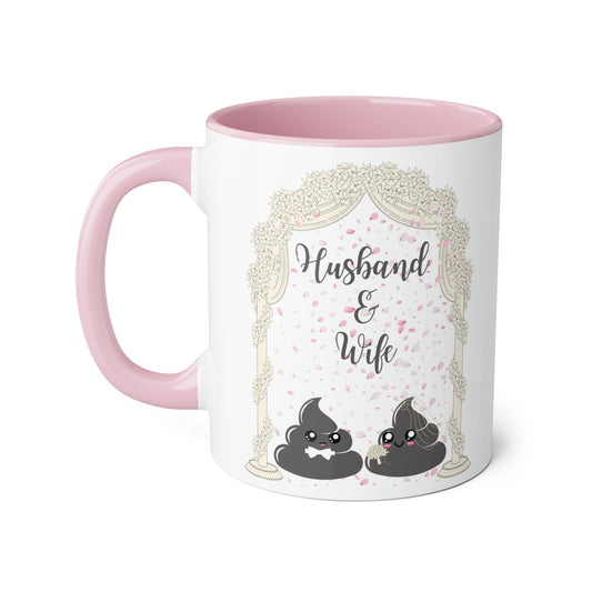 Funny 11oz Mugs - Husband & Wife