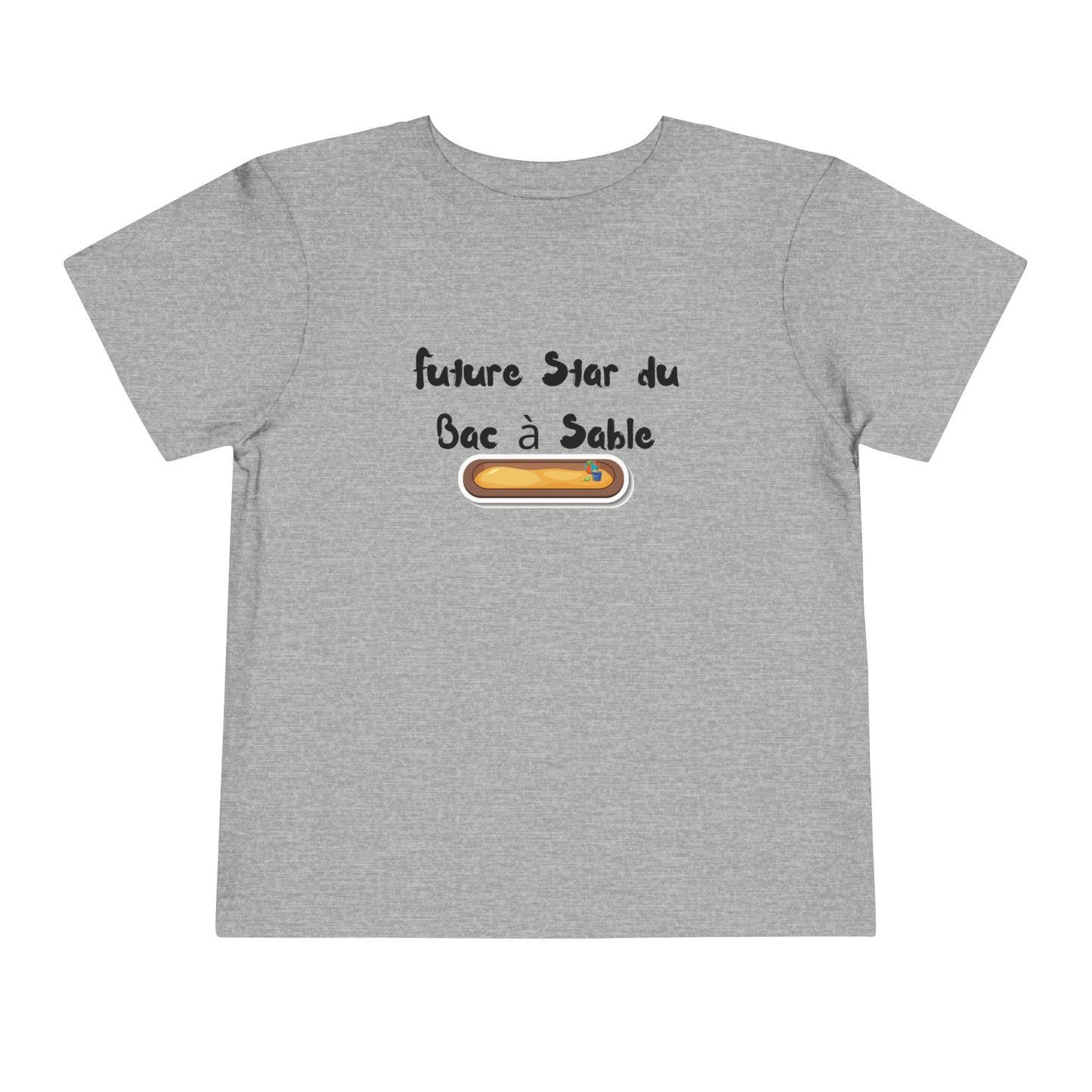 Collection de t-shirts amusants pour tout-petits : Star Bac a Sable 