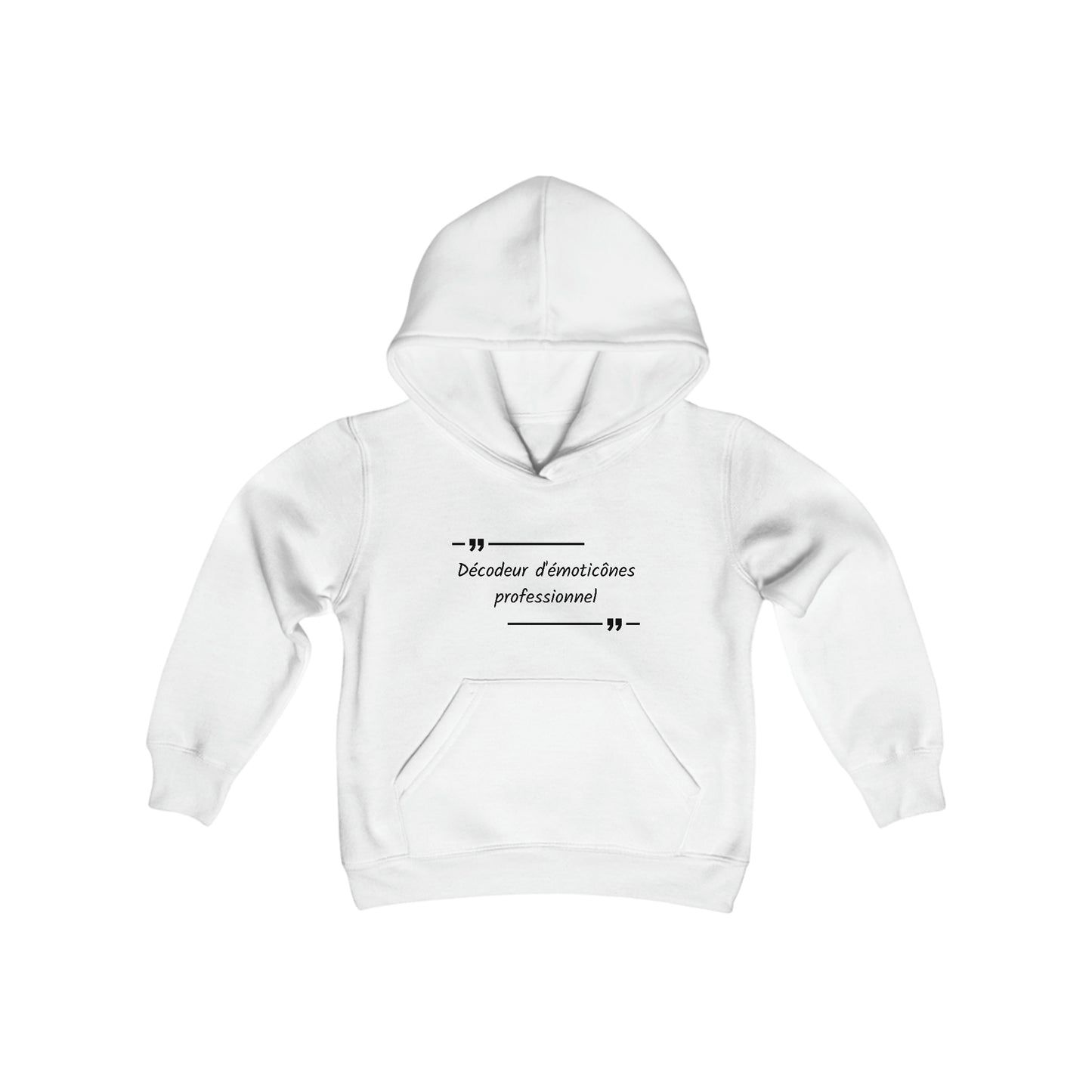 Youth Hoodie: Decodeur Emoticones