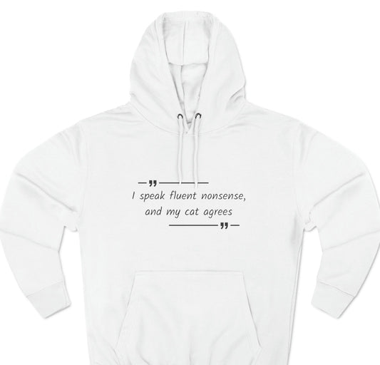 Cozy Hoodie (Unisex) : Fluent non-sens