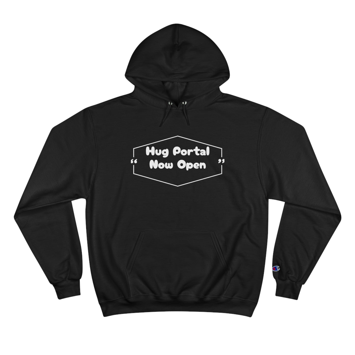 Funny Champion Hoodie (Unisex) - Hug Portal