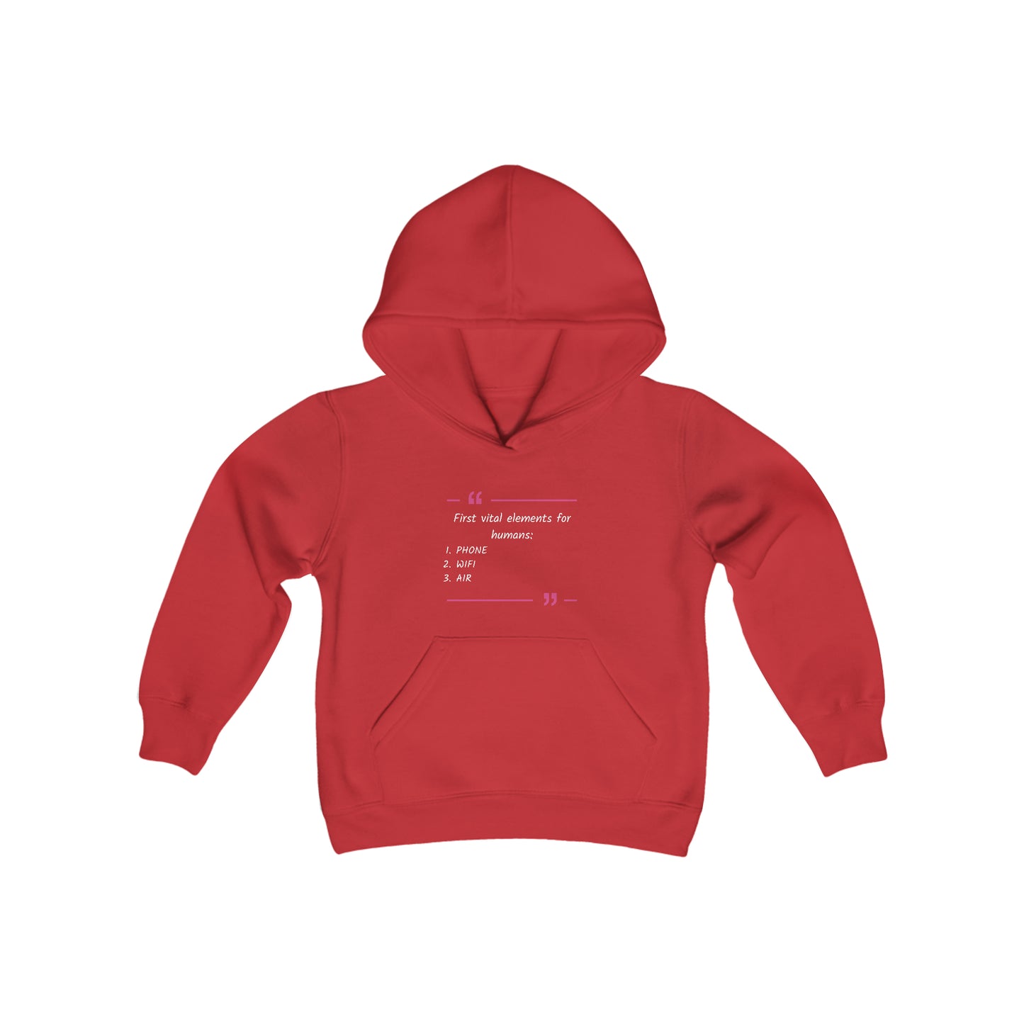 Youth Hoodie: Vital phone wifi