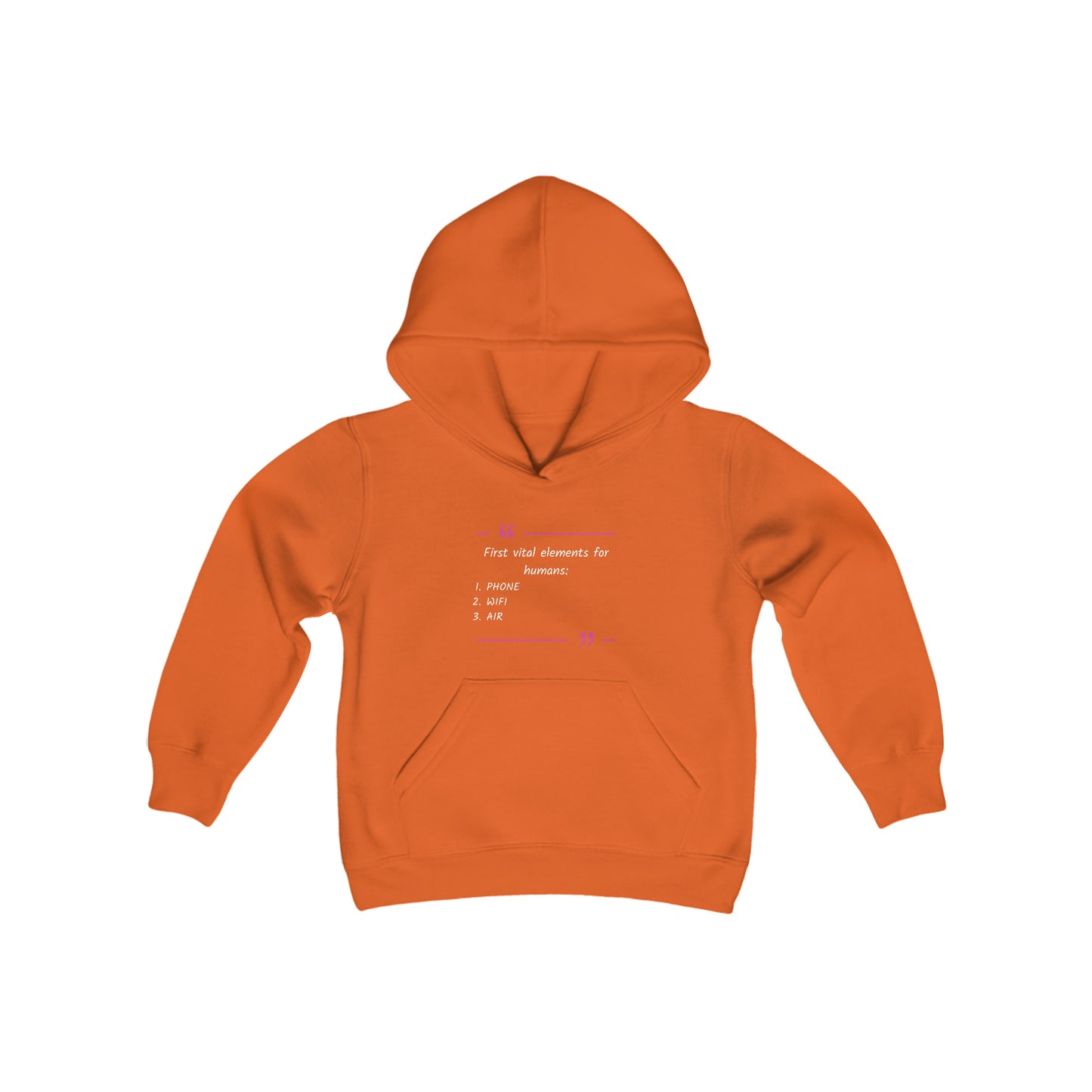 Youth Hoodie: Vital phone wifi