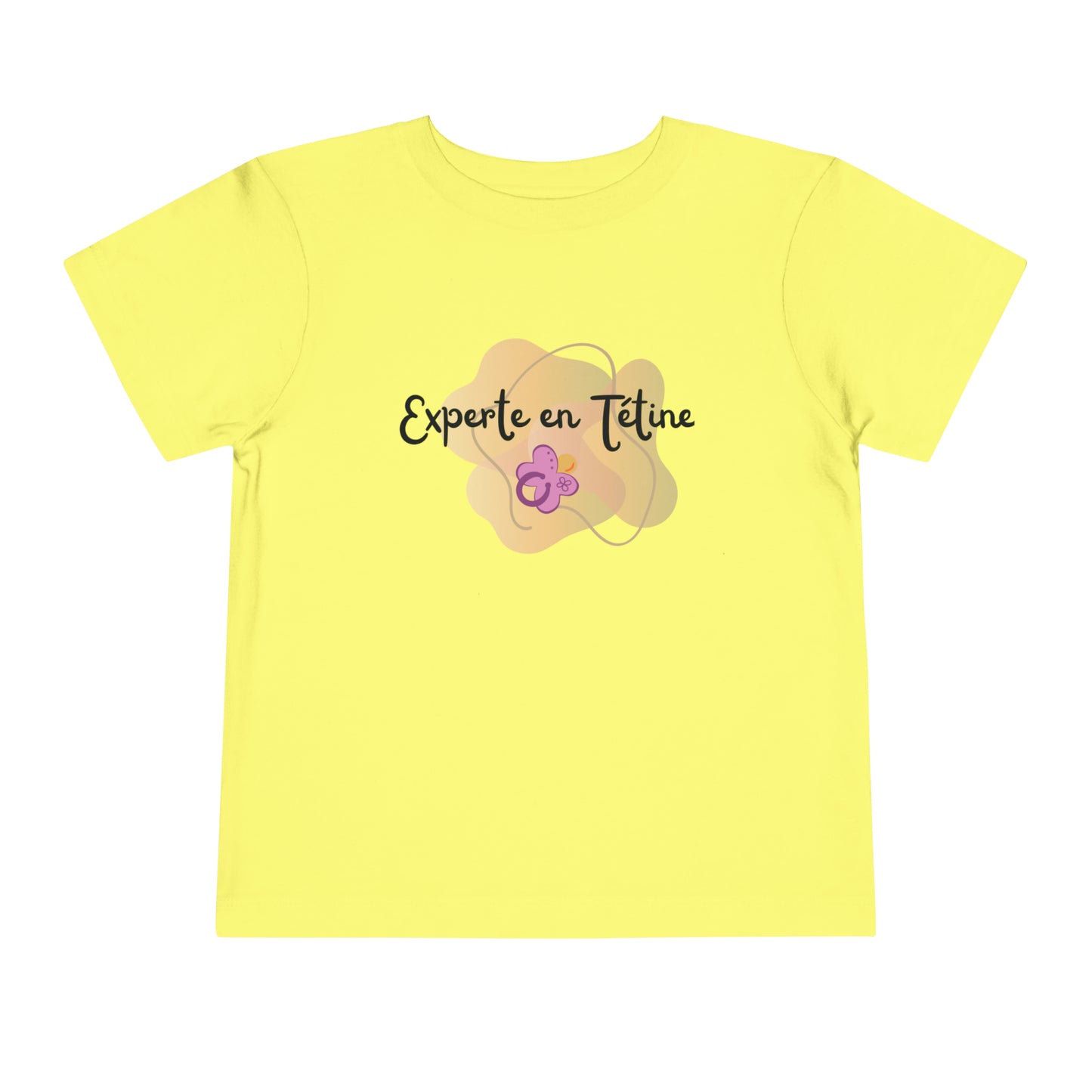 Collection de t-shirts amusants pour tout-petits : Experte en Tétine 