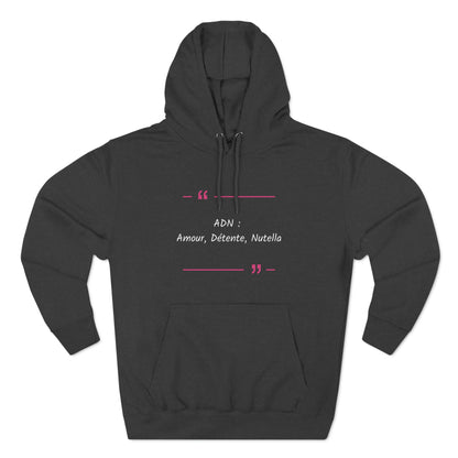 Cozy Hoodie (Unisex) : Amour Detente Nutella