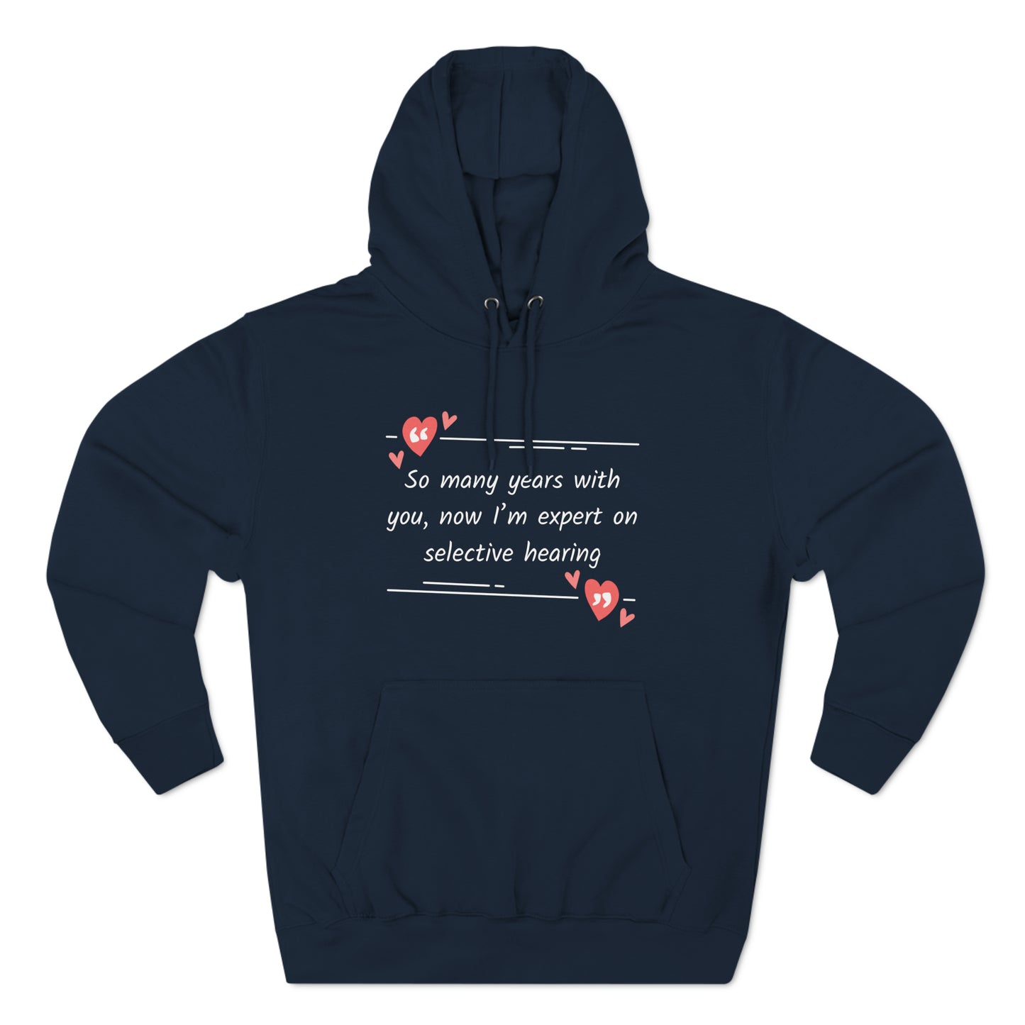 Cozy Hoodie (Unisex) : Selective Hearing Expert