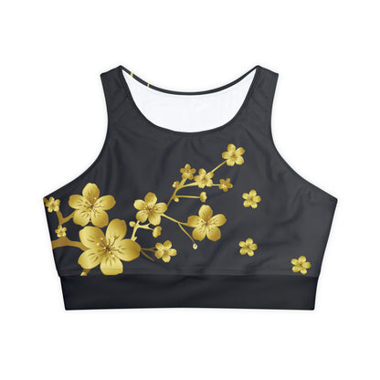 Bloom Flower Sports Bra