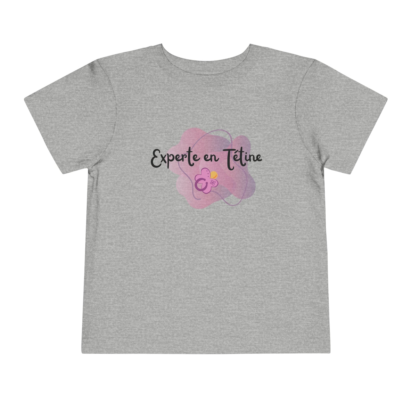 Collection de t-shirts amusants pour tout-petits : Experte en Tétine 