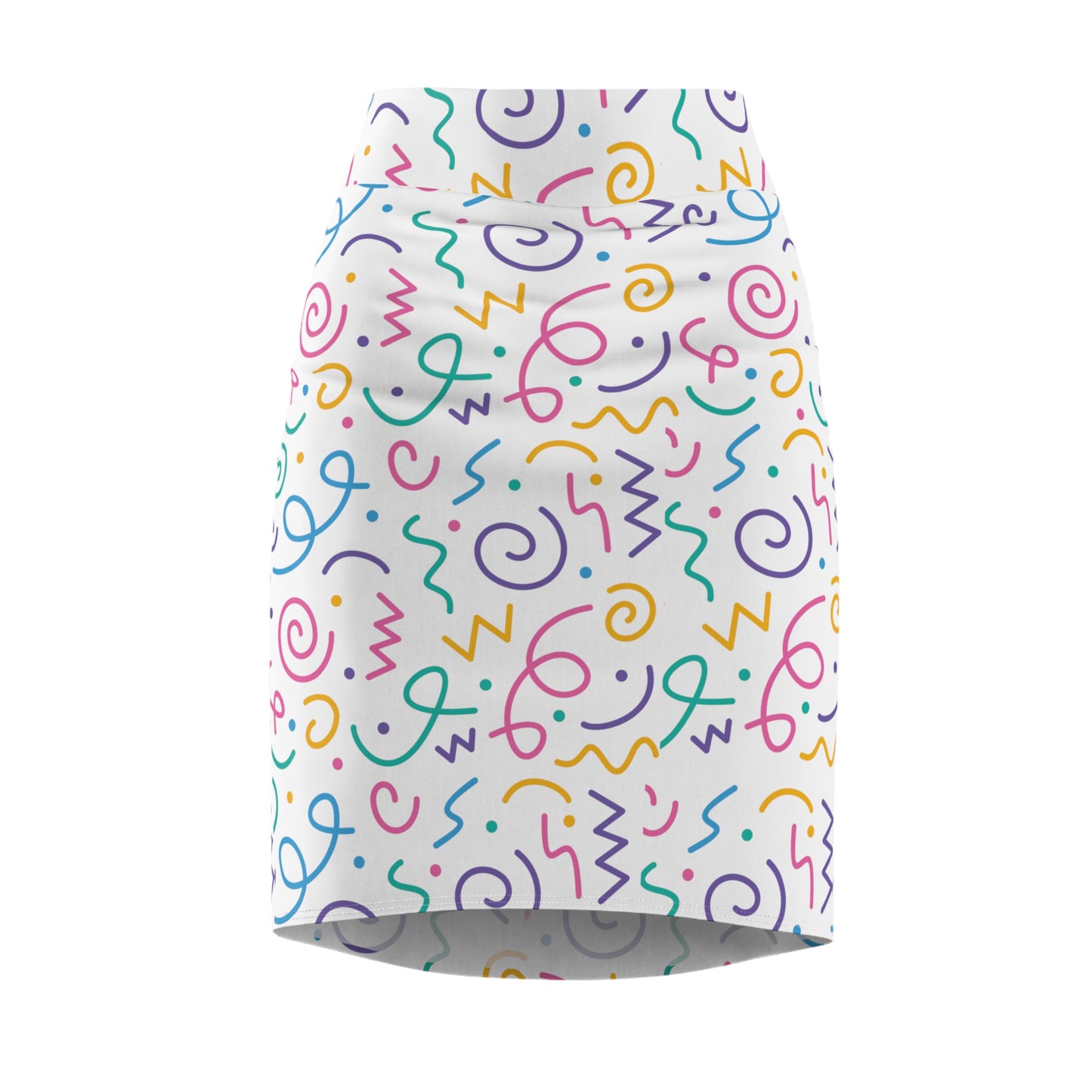 Colorful Pencil Skirt