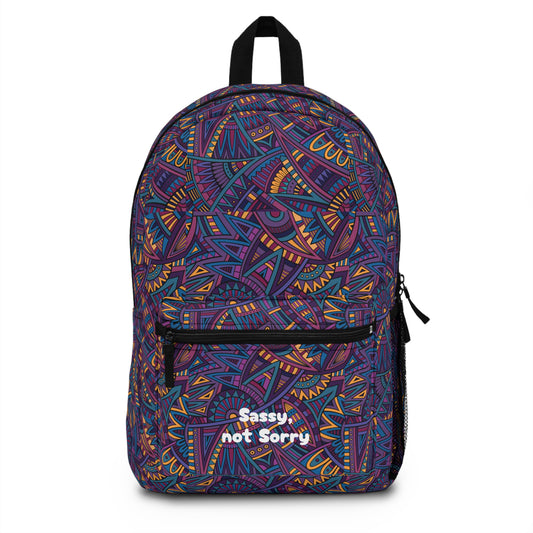 Stylish Backpack - Sassy Not Sorry