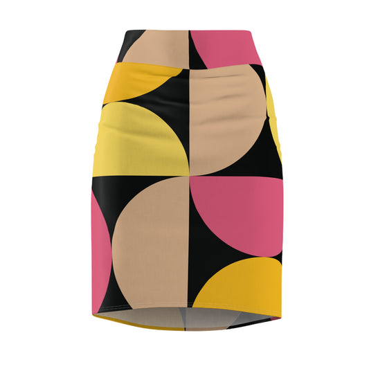 Colorful Pencil Skirt