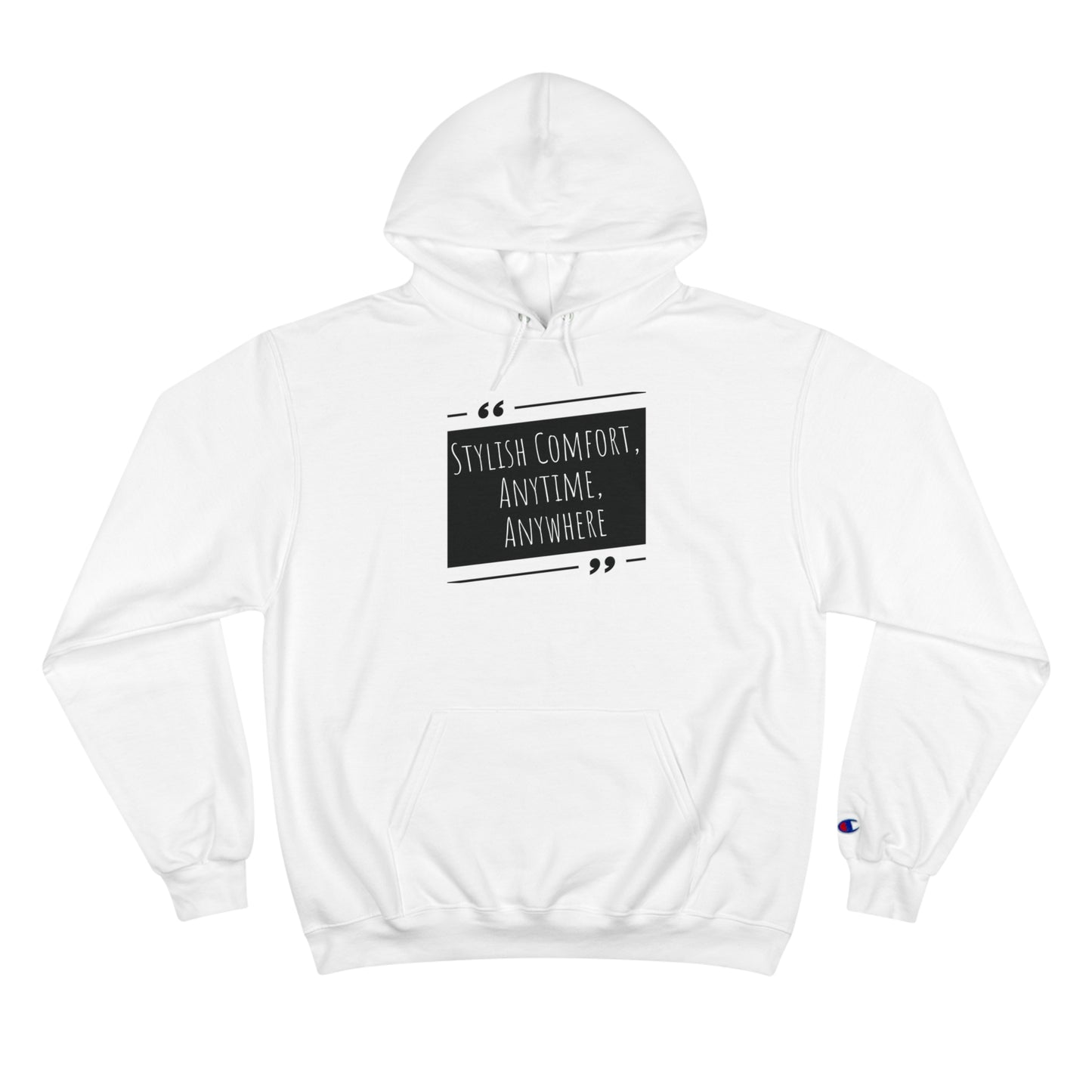 Funny Champion Hoodie (Unisex) - Stylish Comfort